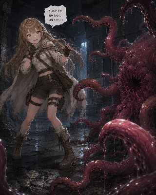レクシアちゃんとスケベ触手