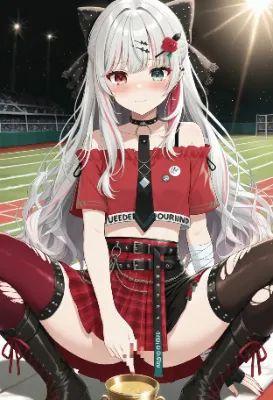 [動画]スタジアムでする　のぞみちゃん
