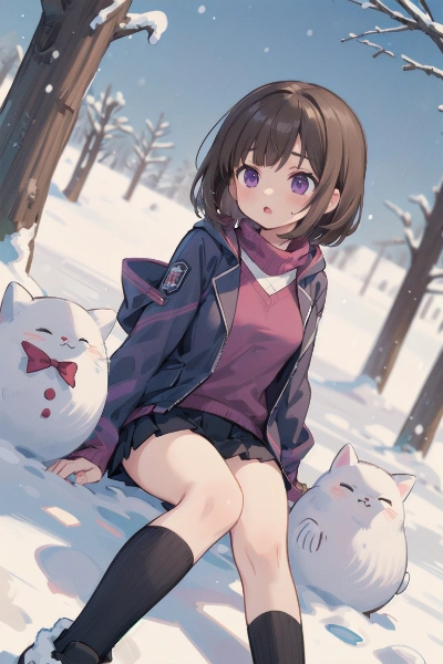 足、寒そう！笑