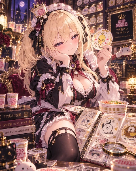 カップニャードルコレクター・ルナ様