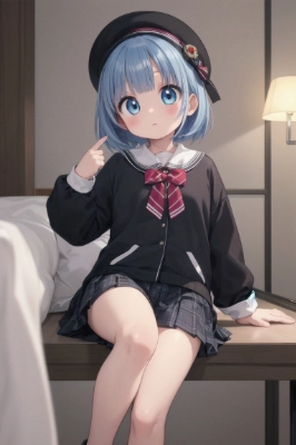 帽子少女