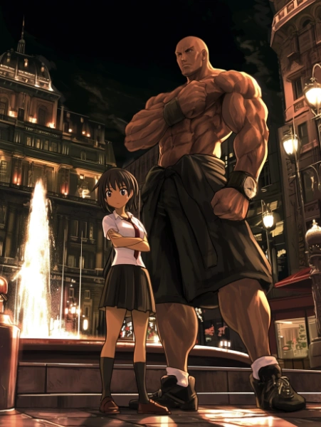 マッチョ売りの少女