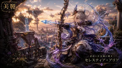 星巡る天空城の魔弓少女