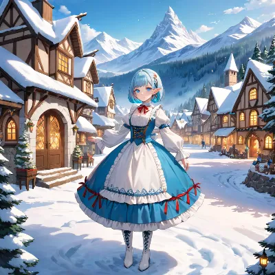 雪の街