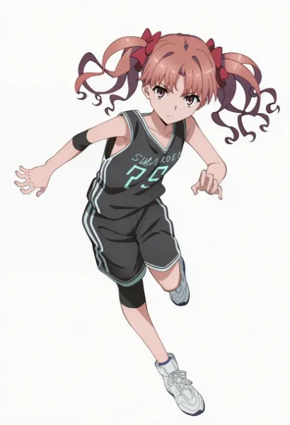 1人でバスケの練習する黒子ですの🏀