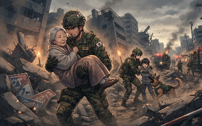自衛隊員
