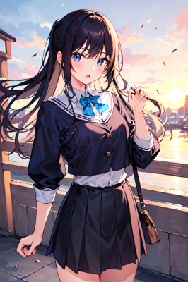 朝帰りJK