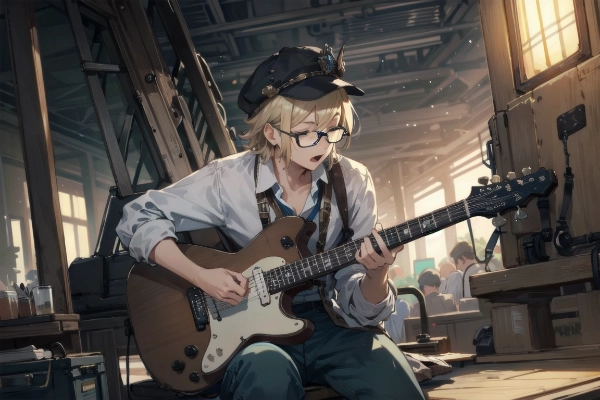 流しのギター弾き