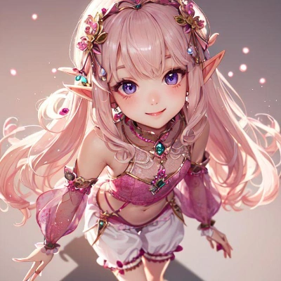 かわいい後輩エルフ
