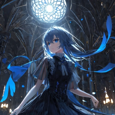 あお，indigo blue