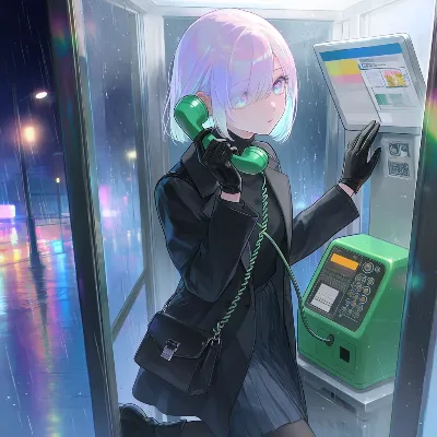 ミラと電話ボックス