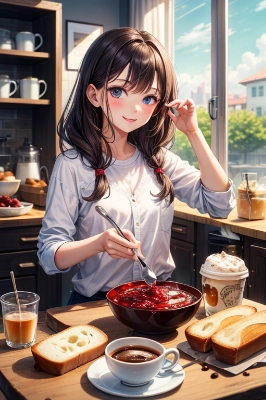 朝ごはんちゃんと食べて