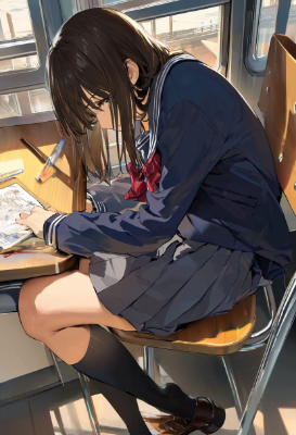 お題：制服（学校制服）