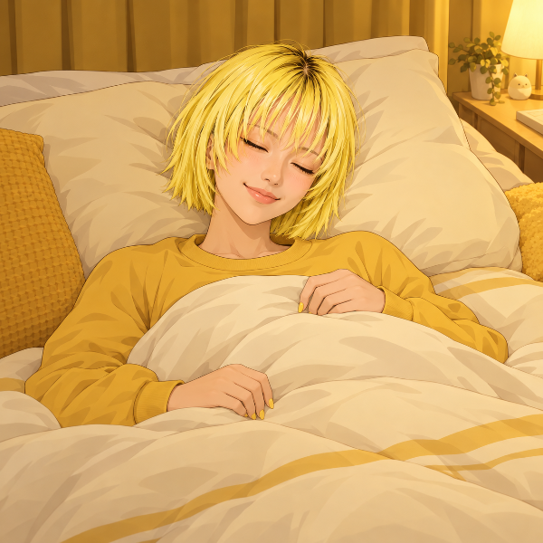 おやすみ🌙（レモンちゃん）