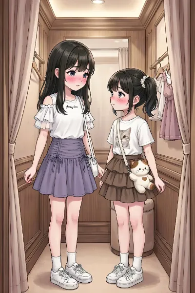 秘密の試着室