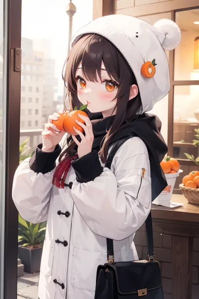 お題　みかん🍊