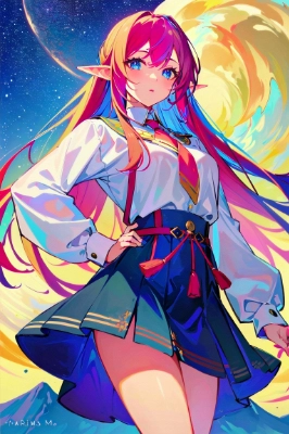 エルフの少女