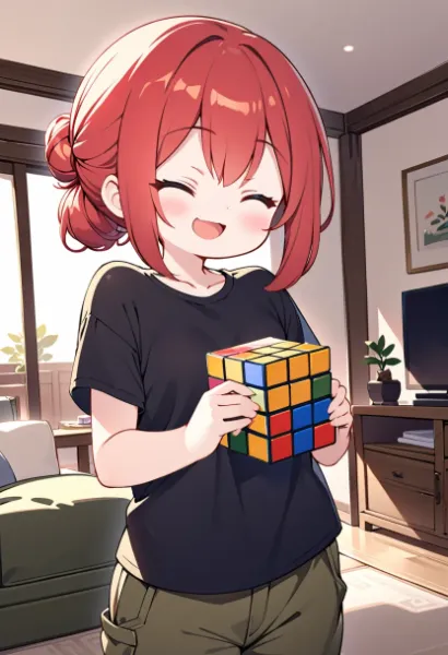 ルービックキューブに挑戦！