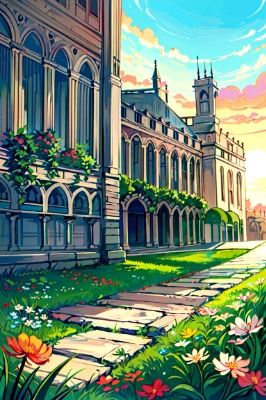 夕暮れ