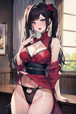 着替え途中