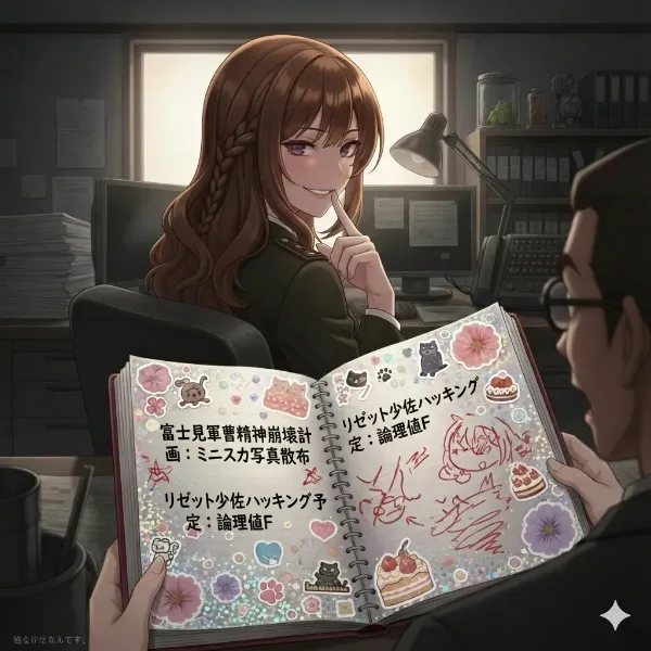 機密事項はキラキラの中に