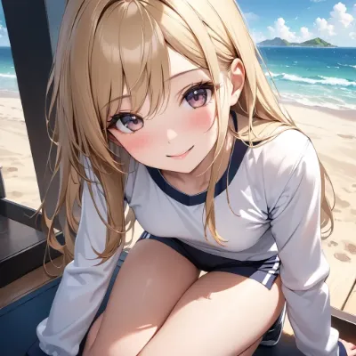 金髪の女の子7