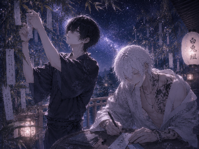 星降る夜に 2人の願い事