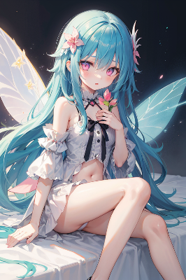 青の妖精