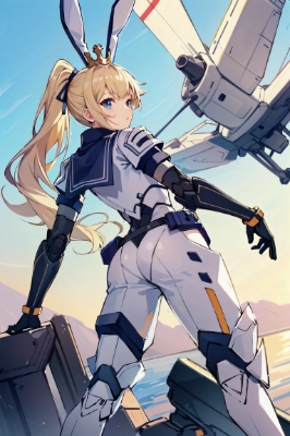セーラーバニーパイロットスーツ