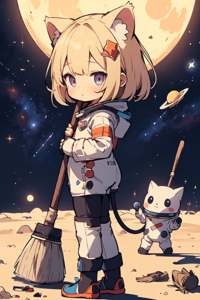 星屑の掃除