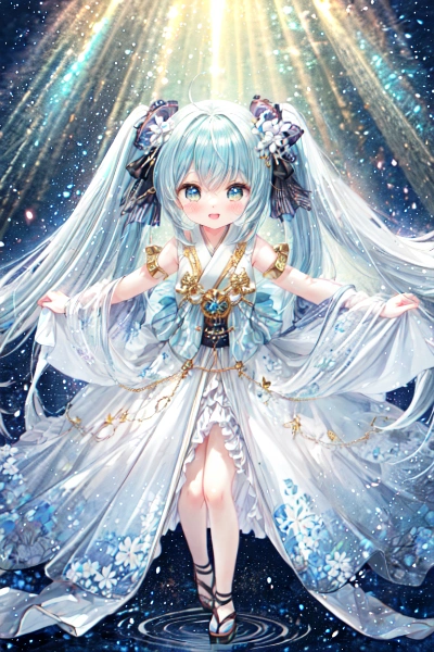水の精霊ウンディーネ・ミクちゃん