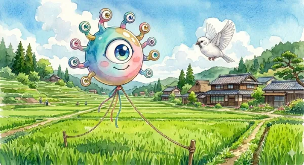 鳥よけ風船