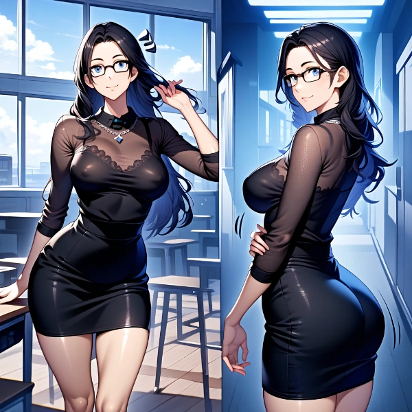 ふくらみのみならず太ももというキラーパーツを持つ静香先生が人間兵器すぎてつらい❤