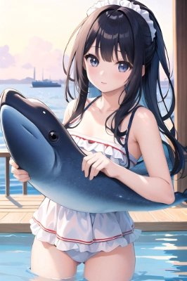 鯨…の浮き輪