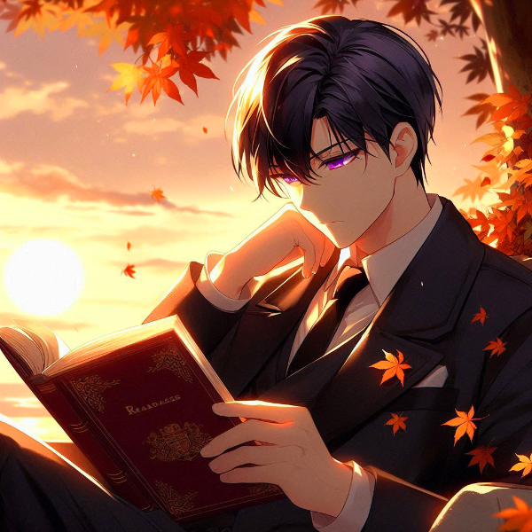 読書をしてる、黒髪短髪男性…その1(12枚)