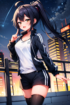 夜のお散歩