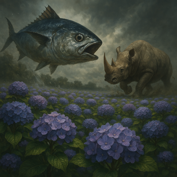 ←アジ　サイ→