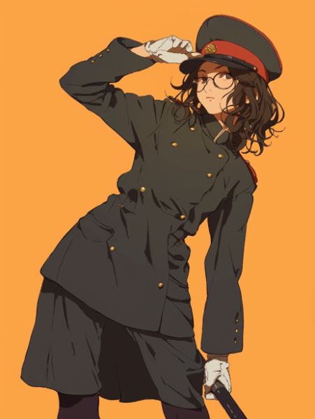 スタイリッシュ駅員さん