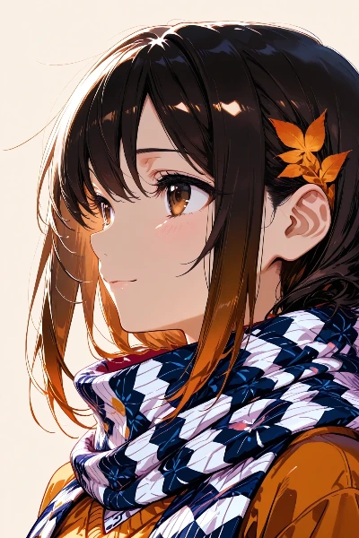 2026/01/27　和柄マフラー