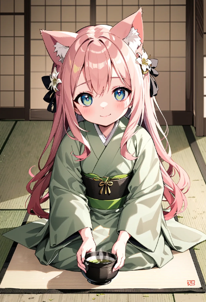 お抹茶をどうぞ