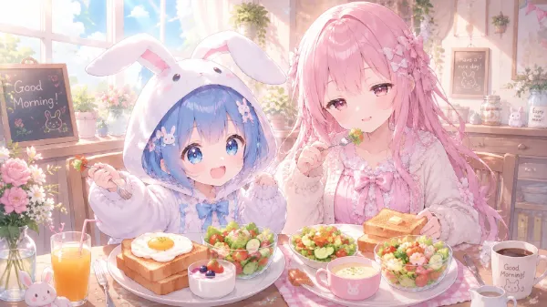 サラダ付きモーニング