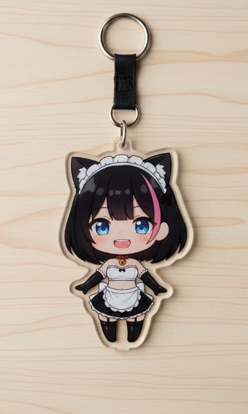 アクキーを作るニャ！