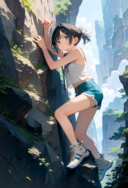 フリークライミング