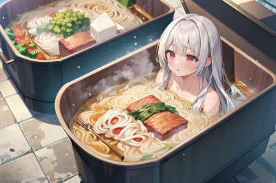 ラーメン風呂