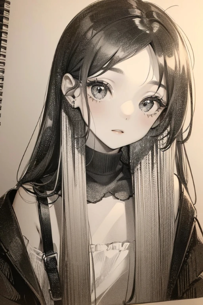鉛筆風イラスト2