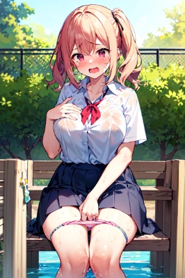 濡れちゃった