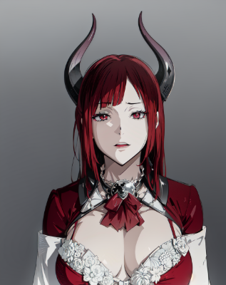女性＿悪魔コス