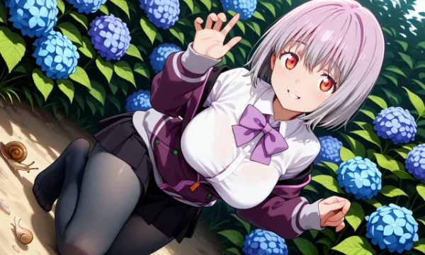 お題:カタツムリ 企画参加作品画像 新条 アカネ