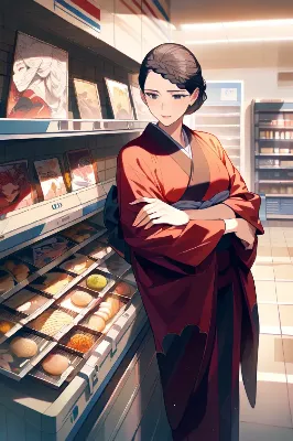 奥方様とククリ（ＪＳちゃん）