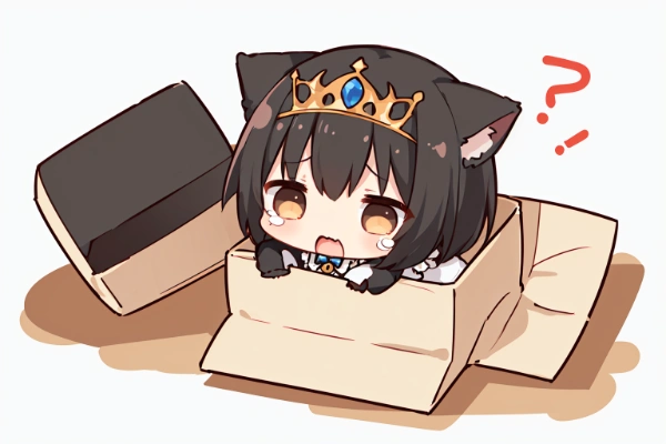 段ボールinヘタレにゃんこ